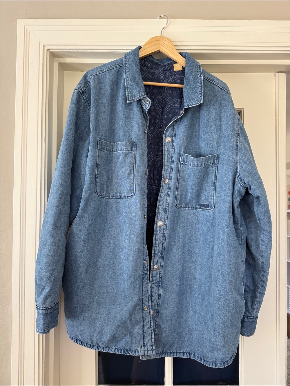 Levi's Light Blue Denim Shirt Jacket